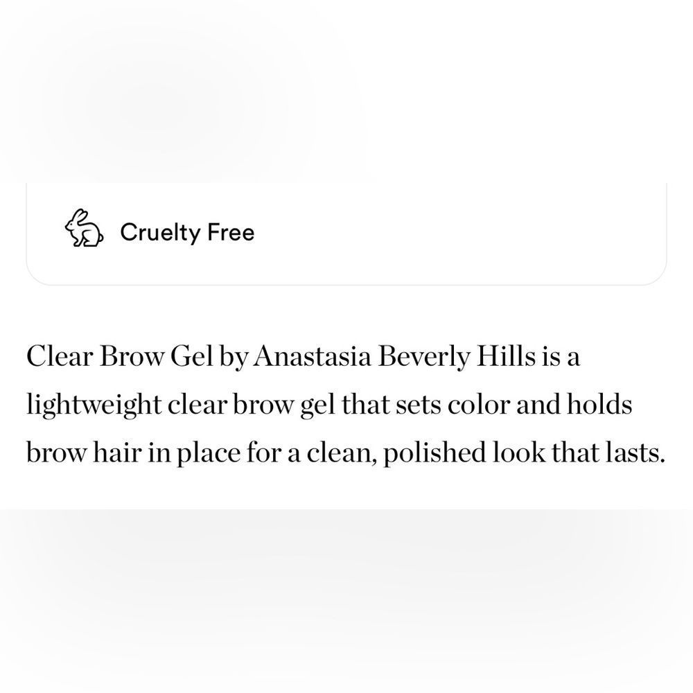 $12❤️‍🔥 ONLY 1! Anastasia Beverly Hills Clear Brow Gel Medium-Hold NEW Eyebrow - Picture 6 of 8